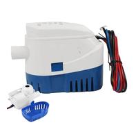 Heidouse Pompa di Bulge Automatica 12V 1100 GPH Pompa di Bomba dell'Acqua sottomissione elettrica con Interruttore Galleggiante per Barca, stagni, Piscine, Pompe