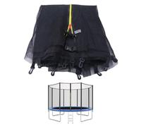 Heidouse Rete di Trampolino, 1,5 m di reti Traspirante e Resistente alle intemperie per la reti di reti con Cinghie Regolabili, Cerniere, Fibbie di Protezione per 6 Pali Diritti