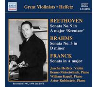 Heifetz - Beethoven - Brahms - Franck - Sonata Per Violino N.9 Op.47 Kreutzer