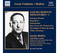 Heifetz Jascha - Miniatures, 1 - Great Violinists - Heife