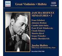 Franz Schubert Jascha Heifetz Miniatures - Volume 2 (CD) Album