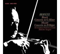 Heifetz-Sargent - Bruch: Concerto in G Minor/Mozart: Concerto in D Major (LP) (200g)