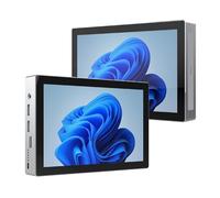 HEIGAOLAPC Computer Mini PC PC Mini Desktop Celeron N95, 16GB RAM 512GB eMMC, Windows 11 Pro mini-pc con Touchscreen da 7 Pollici HD 1280x800, Uscita Doppio Display 4K, HDMI, USB-C, SIM 4G, Dual Lan