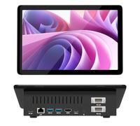 HEIGAOLAPC Mini PC da 10,1 pollici, N5095 Win 11 Pro Tablet Mini Computer con 8 GB RAM, 128 GB ROM, batteria 8000 mAh, supporto HDMI per display 4K / WiFi5/BT5.2/USB3.0/Tipo C completamente funzionale