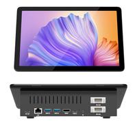 HEIGAOLAPC Mini PC da 10,1 pollici, Win 11 Pro, tablet N5095, mini computer con 8 GB RAM, 128 GB ROM, supporto HDMI 4 K, display WiFi5/BT5.2/USB3.0, completamente funzionale di tipo C (senza batteria)