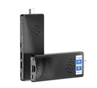 HEIGAOLAPC Mini PC Stick Fanless, Windows 10 Pro, Intel Celeron N4200, 4 Go DDR4, 64 Go eMMC, Plug and Play, Support Double USB 3.0 et HDMI 4K, WiFi 5, Bluetooth 4.2, Micro PC pour Bureau