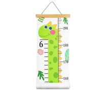 Height Chart, Decorative Growth Tracker, 3.94x7.87 Inches Effortless Setup Process, Removable & Reusable with Lanyard for Kids, Home Decor, Playroom, Baby Room, Parenting Tool