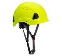 Height Endurance Vented Helmet - Color: Yellow