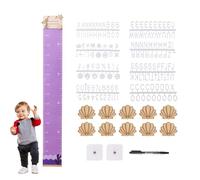 Height Ruler for Kids, Cartoon Height Ruler, Colorful Growth Chart, Cute Height Chart, Playful Growth Measurement Best Kids Growth Chart Colorful Cartoon Height Ruler for Kids