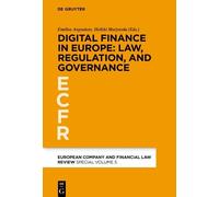 Heikki Marjosol Digital Finance in Europe: Law, Regulation, a (Copertina rigida)