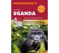 Heiko Hooge Uganda - Reiseführer von Iwanowski: Individualreiseführer mi (Karte)