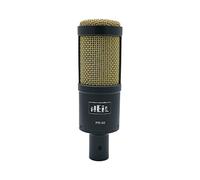 Heil PR 40 Microfono dinamico per streaming, podcast, registrazione e trasmissione, microfono XLR per musica dal vivo, risposta ad alta frequenza, suono fluido, rifiuto del rumore posteriore superiore, nero e oro