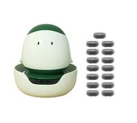 Heilanole per Piatti con Dispenser di Sapone, per Pentole A Forma di Cartone con Supporto Inferiore, Adatta per Lavare Piatti, Pentole, Padelle, e Piano Cottura A Induzione.