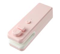Heilanole Piccola Macchina per Tenuta Domestica Usa la Conservazione del per Sacchetto di Plastica Rosa