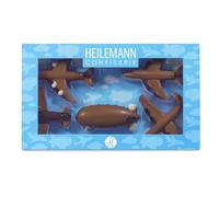 Heilemann - Figure In Cioccolato Al Latte Tema Aerei - 1 Confezione (1 x 100gram)