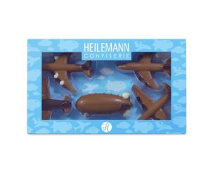 Heilemann - Figure In Cioccolato Al Latte Tema Aerei - 1 Confezione (1 x 100gram)