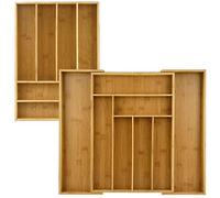 Heim Concept HCJ7SG - Organizer per cassetti, in bambù, colore: Beige