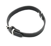 Heim Soft Collare per cani, nero - Tg. 32: 24 - 29 cm di circonferenza del collo, B 12 mm