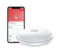 HEIMAN Rilevatore d'Acqua WiFi Con Batteria, Sensore d'Acqua Intelligente, 75 dB 2.4 GHz per Cucine, Cantine e Bagni (1), WS2WL