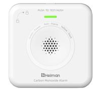 Heiman Rilevatore di Monossido di Carbonio (CO) Interconnesso, Sensore Elettrochimico 10 Anni, Allarme 85 dB, Batterie AA Sostituibili, Certificato EN 50291, Portatile per Casa (1 PCS)