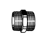 HEIMEIER nipplo doppio 3/4" AG, 1321-03.081, Universal [Raccordi per riscaldamento]