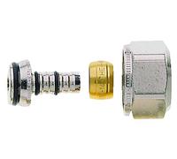 Heimeier Raccordo Compressione Nichelato per Tubo Composito 16x2 MM E G 3/4 Ag