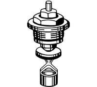 Heimeier Th Superiore per Einrohrventil Con Tubo Sommerso, Serie Fino Mai 1981