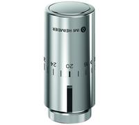 Heimeier Thermostat-Kopf Halo Cromato, Con Posizione Zero