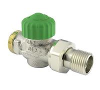 Heimeier Thermostat-Ventilunterteil Eclissi 300, Dg, Dn 15, Außengew. G3/4