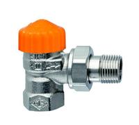 Heimeier Thermostat-Ventilunterteil Eclissi, Forma di Angolo, Dn 10