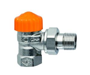 Heimeier Thermostat-Ventilunterteil Eclissi, Forma di Angolo, Dn 10