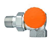 Heimeier Thermostat-Ventilunterteil Eclissi, Winkeleck/Destra, Dn 15