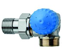 Heimeier Thermostat-Ventilunterteil Ger.widerst Winkeleck / Re Außengew.G3/4