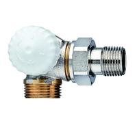 Heimeier Thermostat-Ventilunterteil V-Exact II , Wink.eck/Li Außengew.G3/4