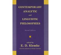 Heimir Geirsson Contemporary Analytic and Linguistic Philosophies (Tascabile)