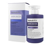 HEIMISH RX Amino Biotina Shampoo Rivitalizzante - Pulizia delicata, idratante, volume e prurito, per tutti i capelli e il cuoio capelluto con aminoacidi e biotina, 400 ml (13,52 oz)