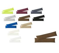 heimtextil - Federa per cuscino in jersey, set risparmio con chiusura lampo, alta qualità, Cotone, marrone cioccolato, 40 x 145 cm