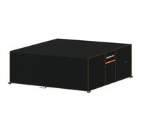 HEIMUNI Copertura Tavolo Esterno Impermeabile 300x200x90cm Copertura per Mobili da Giardino Telo Copri Tavolo Arredo Rettangolare Copertura Tavolo Giardino Anti-UV Copridivano Esterno