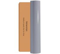 Heinaroman Pellicola Wrapping Auto, Pellicola Grigio Lucida Wrapping da 457 X 152CM, Pellicola Adesiva Per Auto per Auto, Moto, Decorazione di Mobili