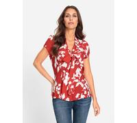heine Camicia da donna rosso sangue / bianco Donna - Abbigliamento - Taglie comode - Camicie e tuniche - Camicette e top heine S-M