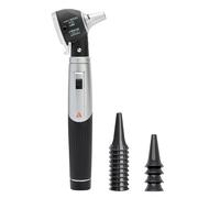 HEINE - Mini otoscopio 3000 a F.O. con speculum riutilizzabili, nero