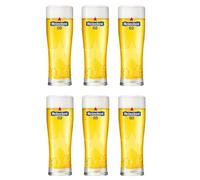 Heineken Star Ellipse Glass Bicchieri da birra 25 cl 6 pezzi