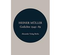 Heiner Müller Gedichte 1949 - 1989 (Kreisbändchen) (Tascabile)