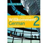 Heiner Schenke Willkommen 2 German Intermediate course (Tascabile)