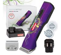 Heiniger Zaffiro Style Batteria Tosatrice Con Snap On Testina Rasoio 1,5MM 2