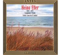 HEINO ELLER Concerto for Violin & Orchestra / Symphonic Poems (CD)