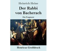 Heinrich Heine Der Rabbi von Bacherach (Großdruck) (Tascabile)
