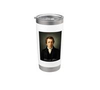 Heinrich Heine Poeta Bicchiere termico in acciaio inox doppia parete