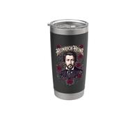 Heinrich Heine Poeta Bicchiere termico in acciaio inox doppia parete