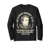 Heinrich Heine Poeta Maglia a Manica